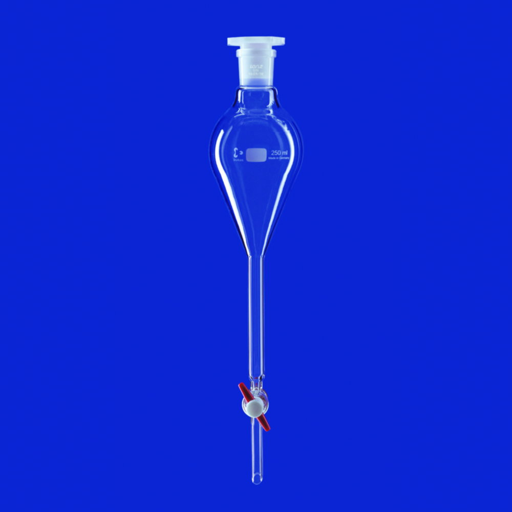 Separating Funnels acc. to Gilson, borosilicate glass 3.3