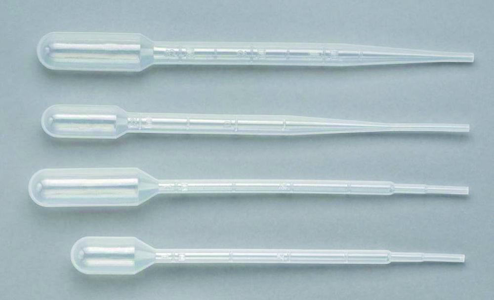 Pipette Samco™, PE, con graduazioni